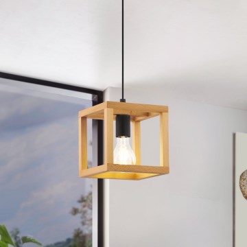 Eglo 32145 - Подвесной светильник на тросе BLACKCROWN 1xE27/40W/230V