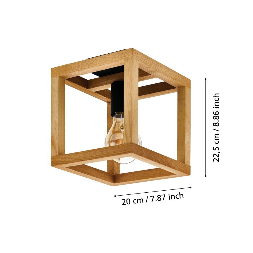 Eglo 32146 - Стельовий світильник BLACKCROWN 1xE27/40W/230V