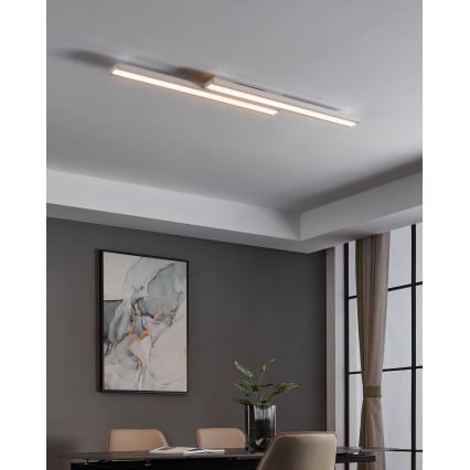 Eglo 32164 - LED RGBW стельовий світильник з регульованою яскравістю SALITERAS-C LED/24W/230V 2700-6500K білий
