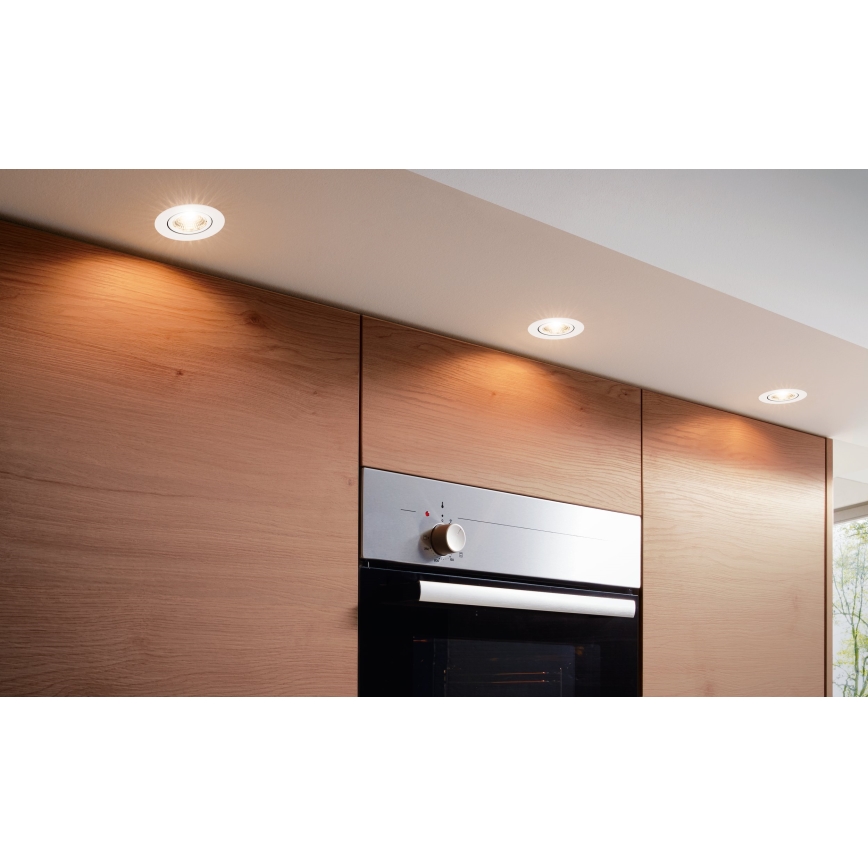 Eglo 32215 - вбудований точковий світильник SALICETO LED/4W/230V IP23 з можливістю димування