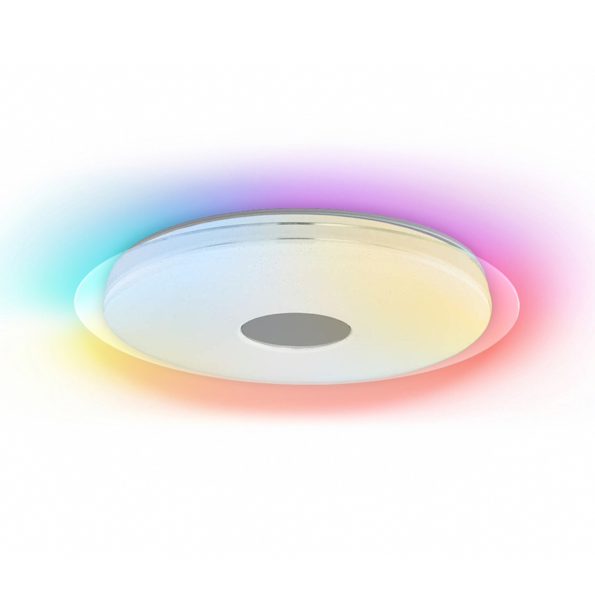 Eglo 32344 - LED RGBW Диммируемый потолочный светильник LANCIANO-C LED/53W/230V 2700-6500K + пульт дистанционного управления