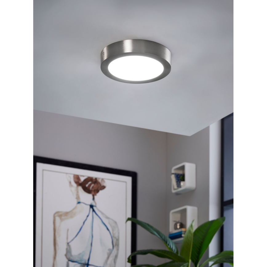 Eglo 32442 - потолочный светодиодный светильник FUEVA 1, 18W/230V, Ø 22,5 см