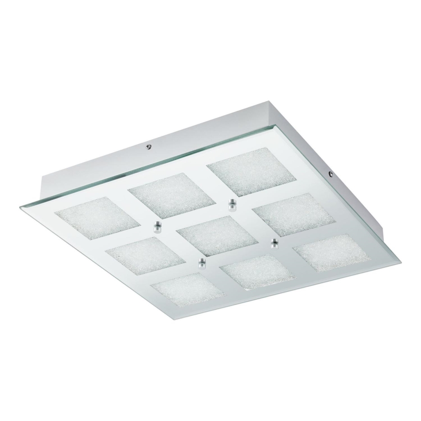 Eglo 32455 - Светодиодный потолочный светильник PALLANTE LED/33W/230V 4000K матовый хром