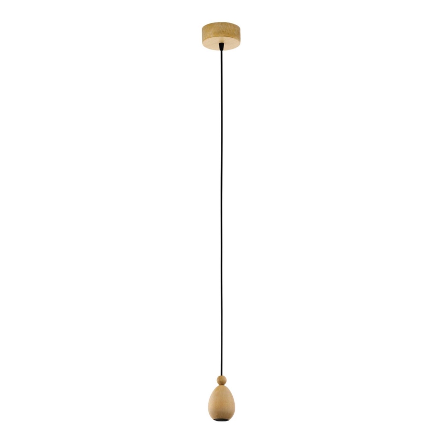 Eglo 32543 - Потолочный светильник YORTH 1xE27/60W/230V дуб