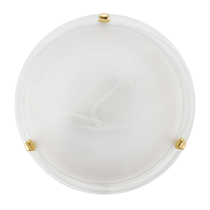 Eglo 32601 - Потолочный светодиодный светильник SALOME LED/11W/230V, Ø 30 см, золотой, алебастровое стекло