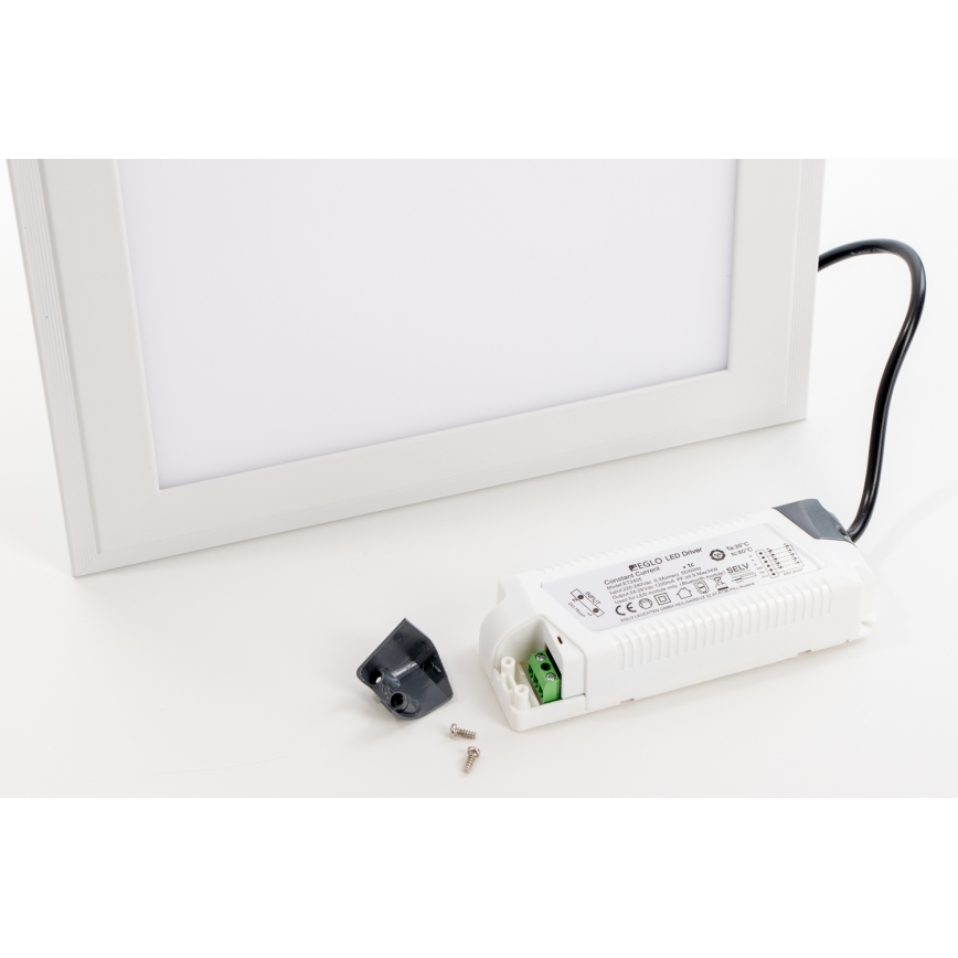 Eglo 32734 - LED RGBW Пристельова/вбудована стельова панель з регулюванням яскравості 2в1 SALOBRENA-C LED/34W/230V білий + пульт дистанційного керування