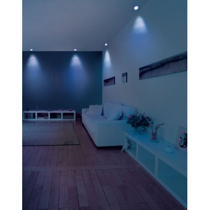 Eglo - Светодиодный встроенный RGB-светильник с регулированием яркости FUEVA-C LED/5,4W/230V