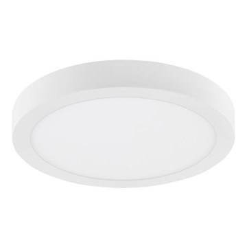 Eglo 32815 - LED стельовий світильник FUEVA з регулюванням яскравості LED/21W/230V 3000-6500K діам. 30 см білий + пульт дистанційного керування