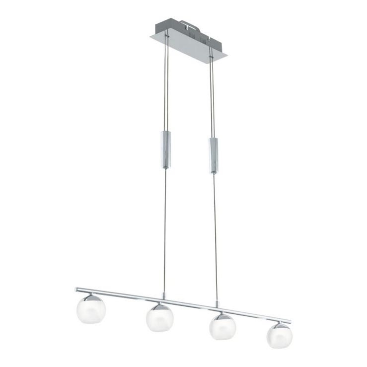 Eglo 32868 - Світлодіодна підвісна люстра BORRIOL 4xLED/4,5W/230V