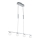 Eglo 32868 - Світлодіодна підвісна люстра BORRIOL 4xLED/4,5W/230V