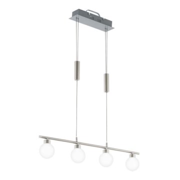 Eglo 32872 - Світлодіодна підвісна люстра BORRIOL 4xLED/4,5W/230V
