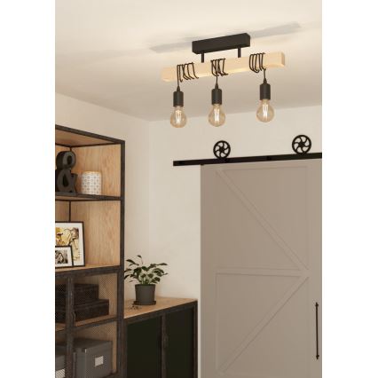 Eglo - Пристельова люстра TOWNSHEND 3xE27/60W/230V