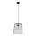 Eglo 33019 - Підвісна люстра LONGBURGH 1xE27/60W/230V діаметр 33,5 cm