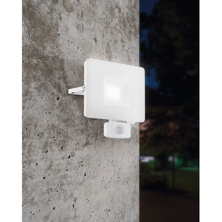 Eglo - Світлодіодний прожектор з датчиком LED/30W/230V IP44