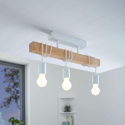 Eglo - Припотолочная люстра TOWNSHEND 3xE27/60W/230V