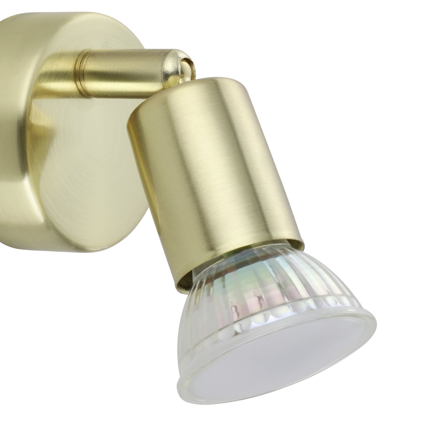 Eglo - Світлодіодний настінний точковий світильник 1xGU10/2,8W/230V 3000K золотий