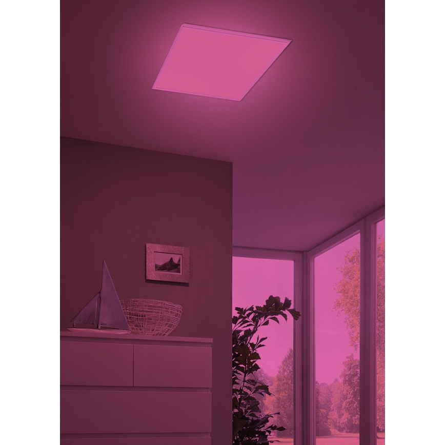 Eglo 33204 - LED RGBW Світильник з регулюванням яскравості SALOBRENA-C LED/34W/230V 2700-6500K + пульт дистанційного керування
