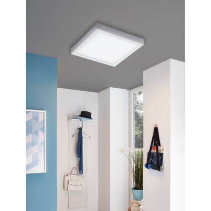 Eglo 33209 - LED RGBW диммируемый потолочный светильник FUEVA-C LED/21W/230V 2700-6500K 30x30 см белый
