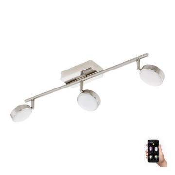 Eglo 33223 - Светодиодный точечный RGBW-светильник с регулированием яркости CORROPOLI-C 3xLED/5W/230V