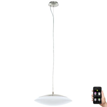 Eglo 33227 - LED RGBW Підвісна люстра з регулюванням яскравості FRATTINA-C LED/27W/230V