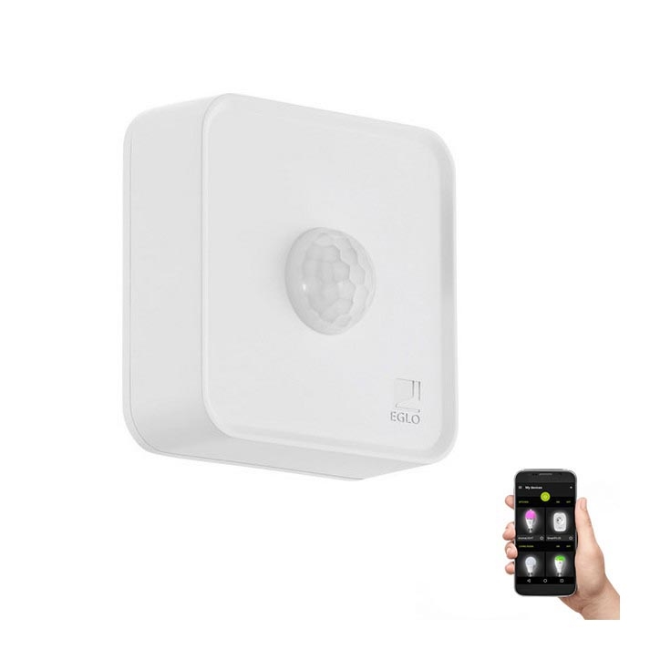 Eglo 33236 - Уличный датчик движения CONNECT SENSOR 3xAA 12 м белый IP44