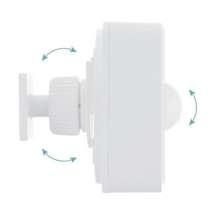 Eglo 33236 - Зовнішній датчик руху та сутінків CONNECT SENSOR 3xAA 12 м білий IP44