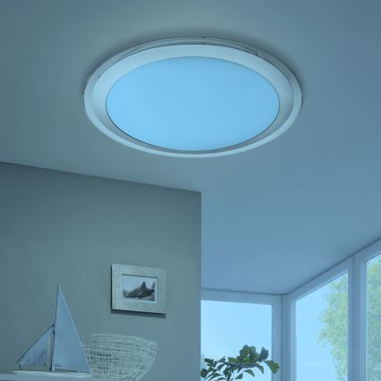 Eglo 33255 - LED RGBW диммируемый потолочный светильник COMPETA-C LED/17W/230V 2700-6500K диаметр 43 см