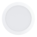 Eglo 33368 - Встраиваемый потолочный светильник FUEVA BASIC LED/16,2 Вт/230 В, диаметр 22 см, белый