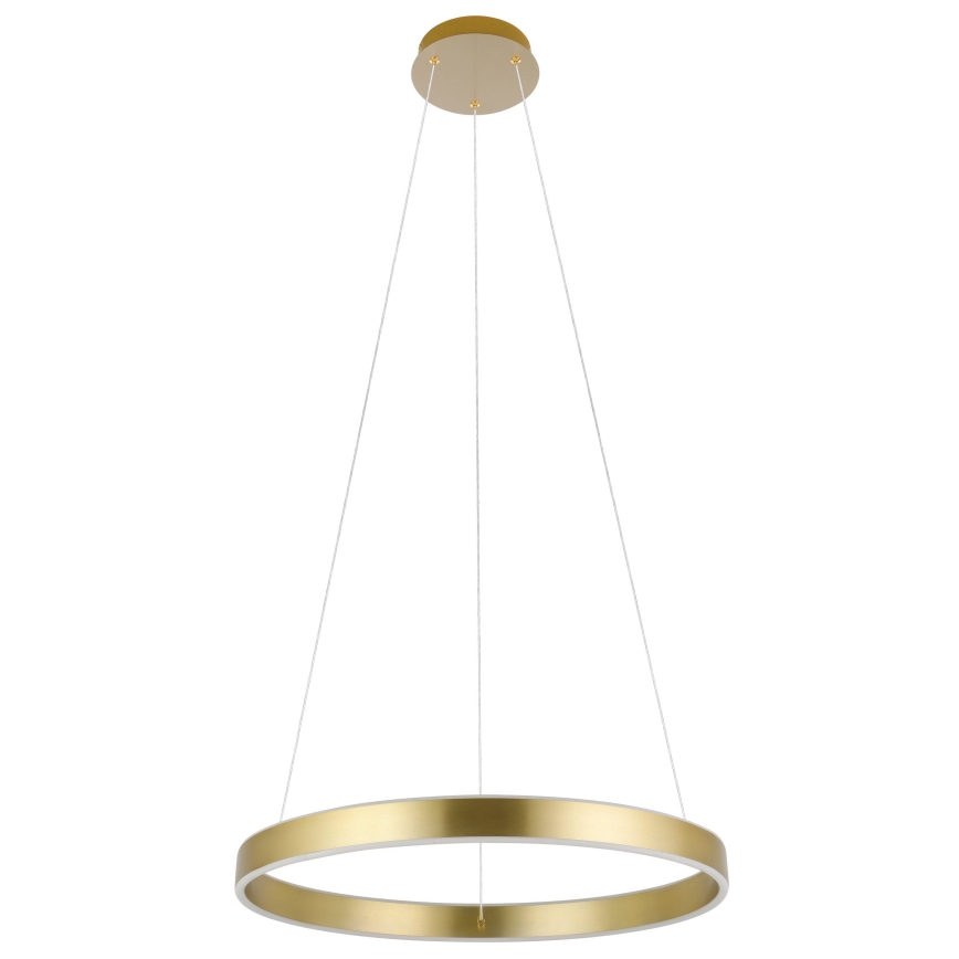 Eglo 33484 - LED-люстра на тросе ALCAZABA 2×LED, 18 Вт, 230 В, 3000 К, диаметр 55 см, золотая