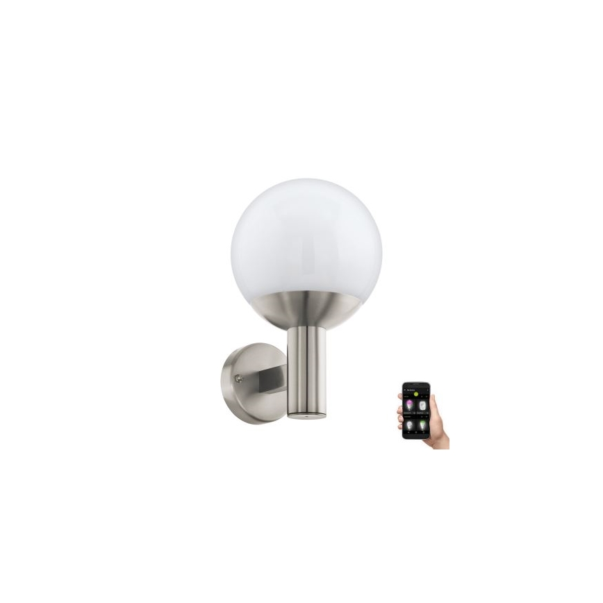 Eglo 33564 - світлодіодний зовнішній настінний світильник NISIA-C LED/9W/230V IP44