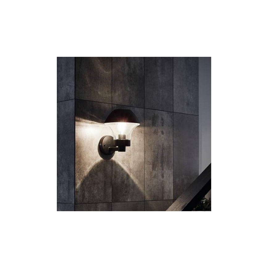 Eglo 33567 - зовнішній настінний світильник LED з регулюванням яскравості VERLUCCA-C 1xE27/9W/230V IP44