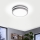 Eglo 33572 - Диммируемый светодиодный потолочный светильник для ванной LOCANA-C LED/14W/230V IP44 серебристый