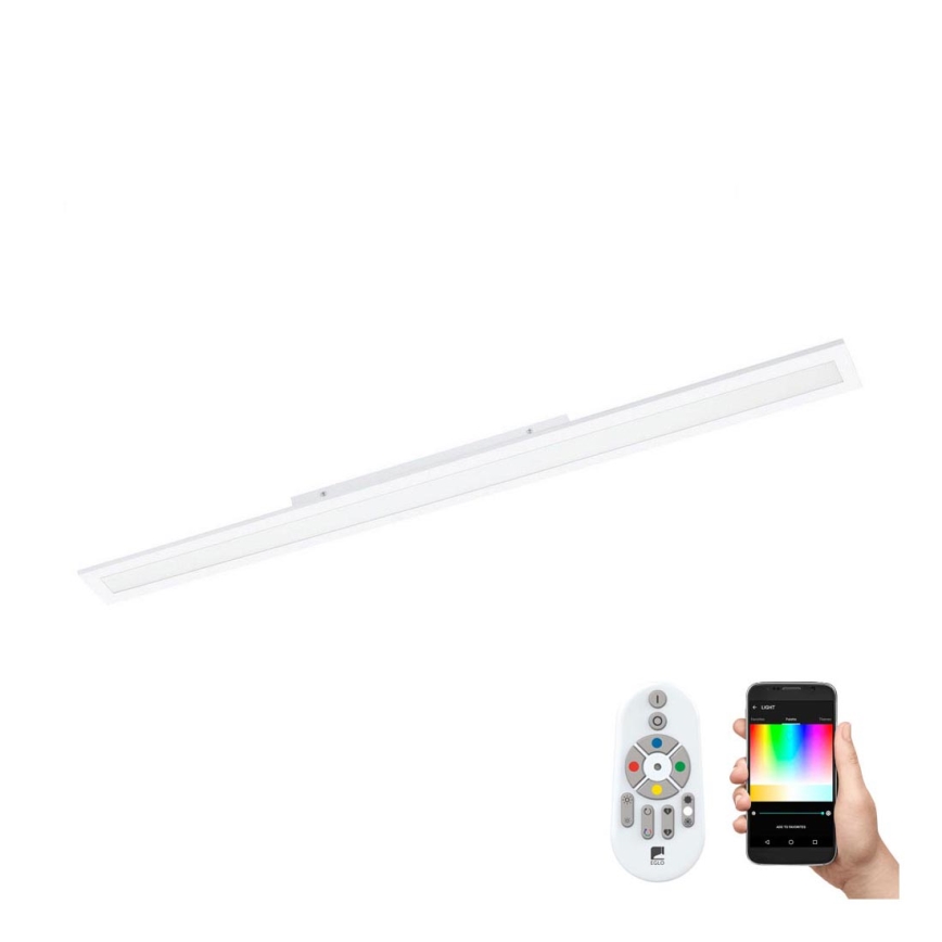 Eglo 33589 - Светодиодная RGBW-панель с регулированием яркости SALOBRENA-C LED/34W/230V + дистанционное управление