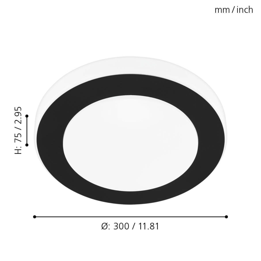 Eglo - LED Стельовий світильник для ванної LED/11W/230V IP44