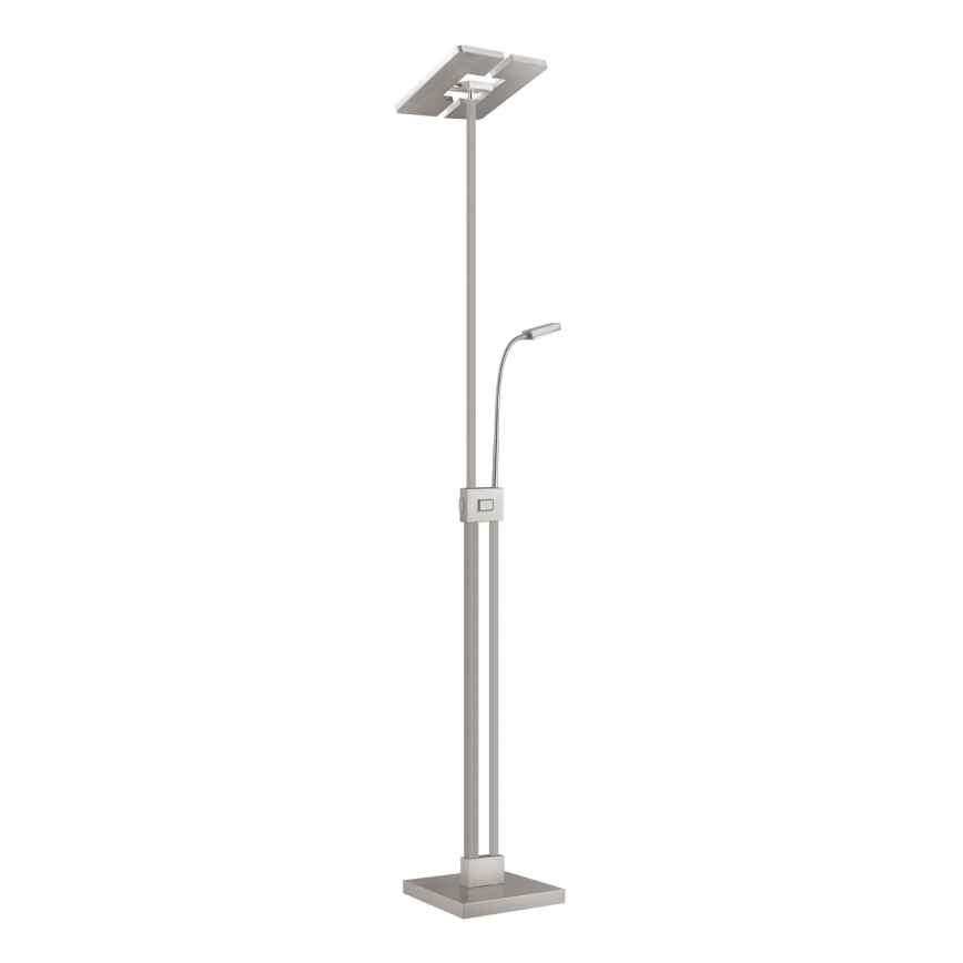 Eglo 33817 - Светодиодный сенсорный торшер с регулированием яркости SOLANO LED/30W/230V + LED/4W