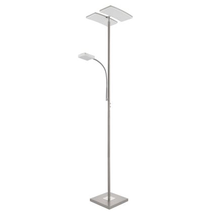 Eglo 33819 - Сенсорний LED торшер з регулюванням яскравості SOLANO LED/30W/230V + LED/4W