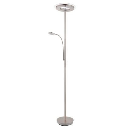Eglo 33849 - Светодиодный сенсорный торшер с регулированием яркости SOLANO LED/30W/230V + LED/4W