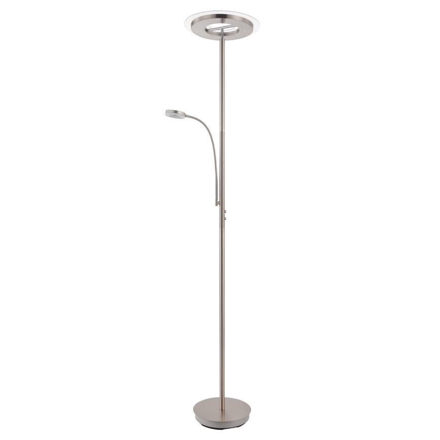 Eglo 33849 - Светодиодный сенсорный торшер с регулированием яркости SOLANO LED/30W/230V + LED/4W