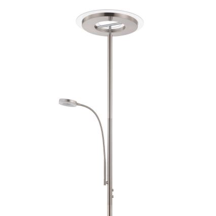 Eglo 33849 - Светодиодный сенсорный торшер с регулированием яркости SOLANO LED/30W/230V + LED/4W