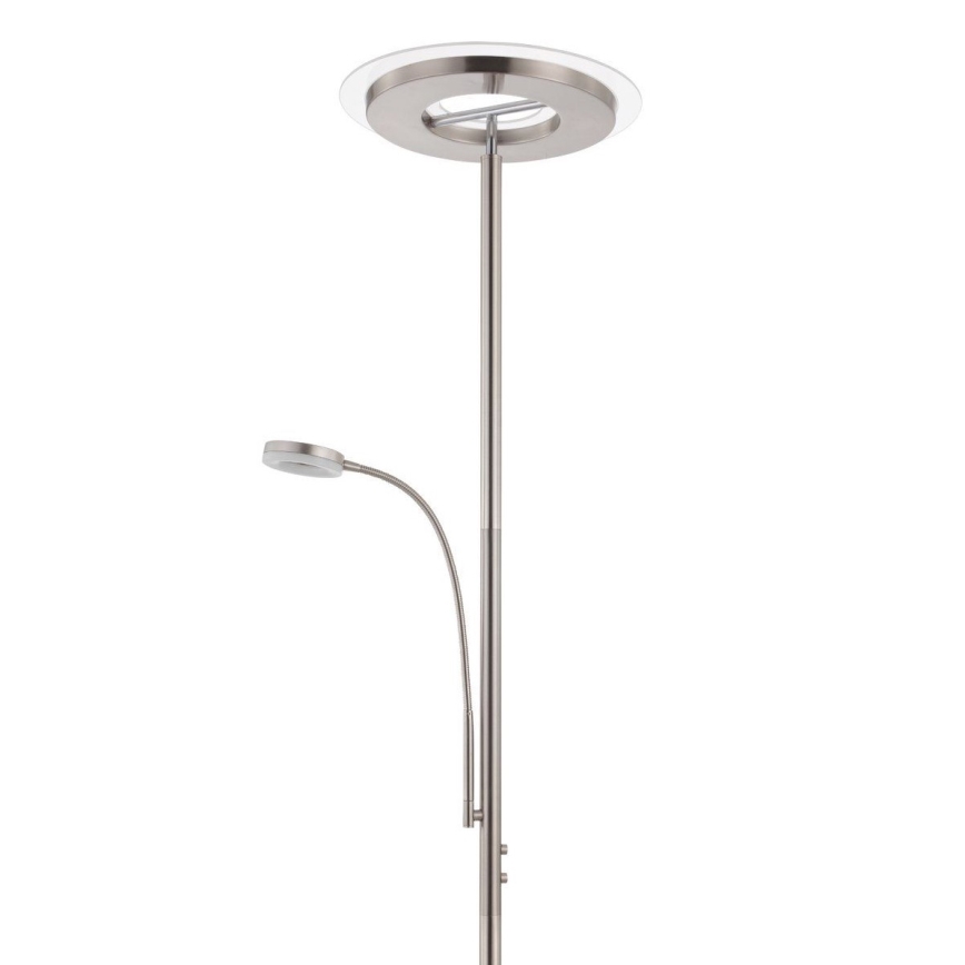 Eglo 33849 - Светодиодный сенсорный торшер с регулированием яркости SOLANO LED/30W/230V + LED/4W