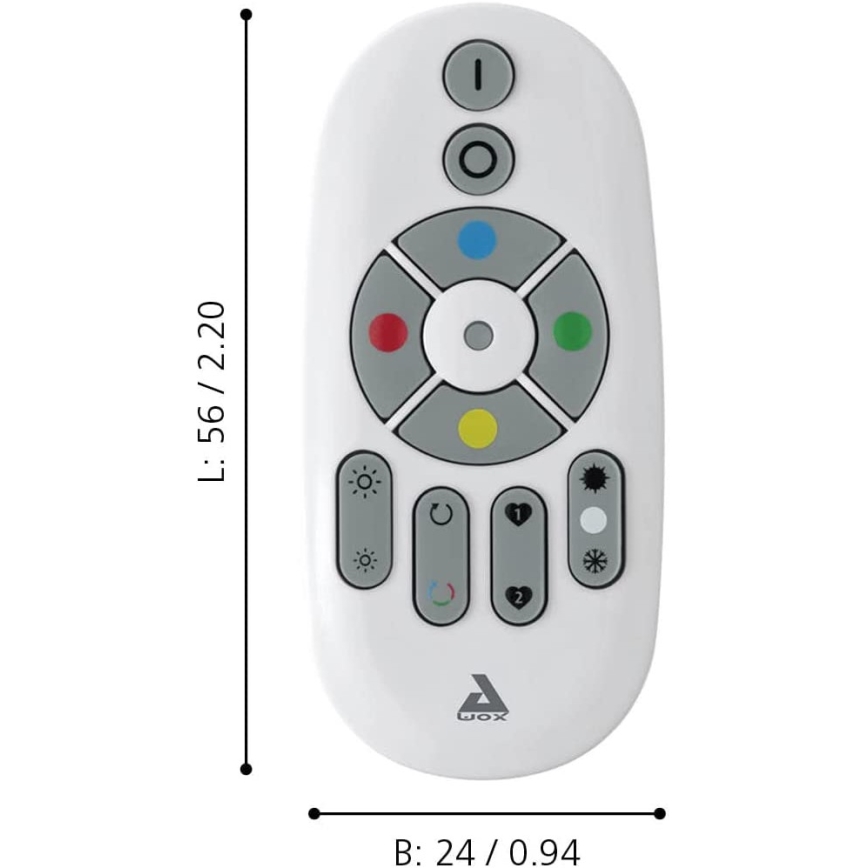 Eglo - Пульт ДУ CONNECT-Z 2xAAA Bluetooth ZigBee