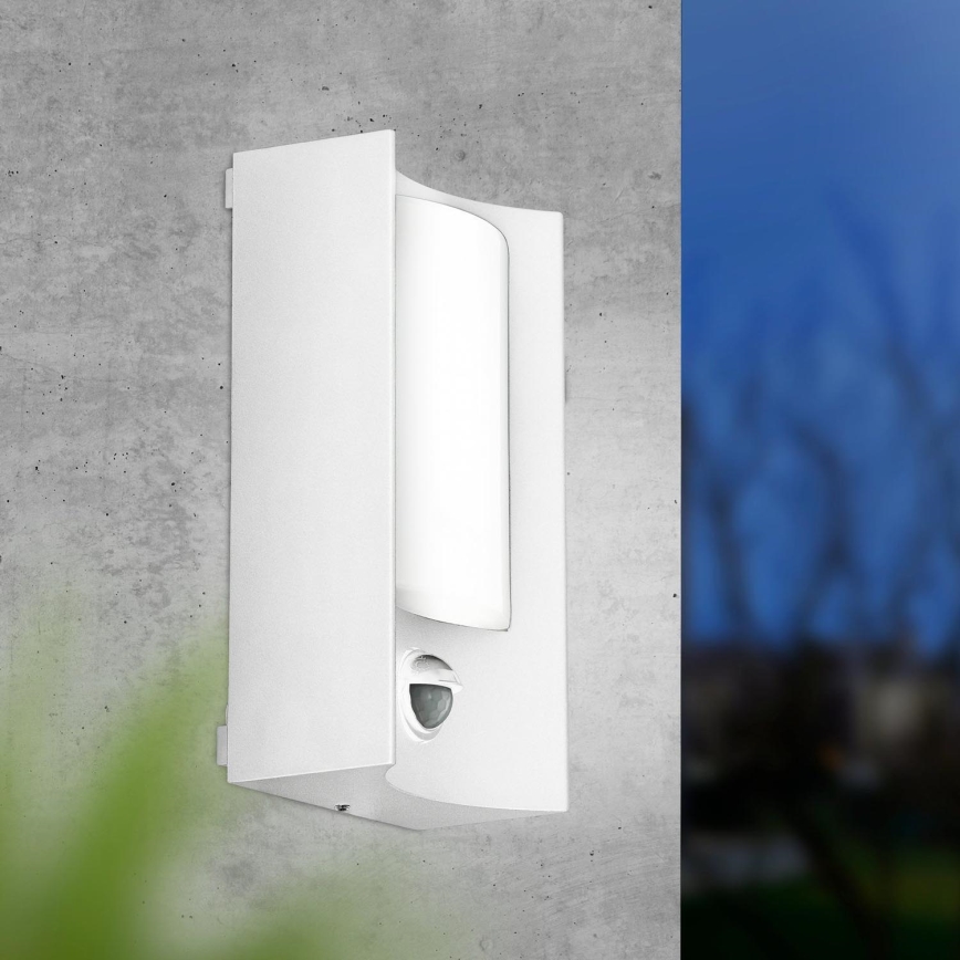 Eglo 34006 - Вуличний світлодіодний настінний світильник з датчиком CASILDA LED/6W/230V IP44
