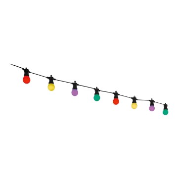 Eglo 34012 - LED RGB Вулична гірлянда CAMPANAS 20xLED/5,8 м IP44