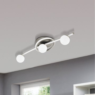 Eglo 34024 - LED стельовий світильник AQUINO 3xLED/3,5W/230V + LED/4,5W + LED/7W