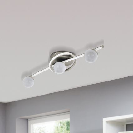 Eglo 34024 - LED стельовий світильник AQUINO 3xLED/3,5W/230V + LED/4,5W + LED/7W