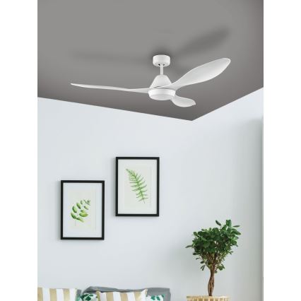 Eglo - Светодиодный потолочный вентилятор LED/18W/230V + дистанционное управление