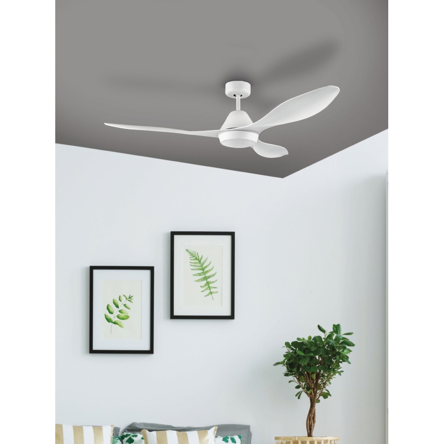 Eglo - Светодиодный потолочный вентилятор LED/18W/230V + дистанционное управление