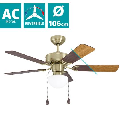 Eglo - Потолочный вентилятор 1xE27/40W/230V