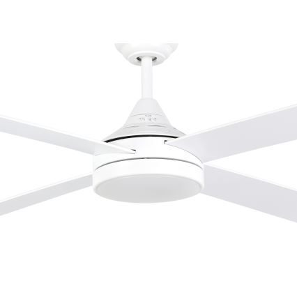 Eglo - Светодиодный потолочный вентилятор LED/20W/230V 3000/4000/5000K + дистанционное управление белый
