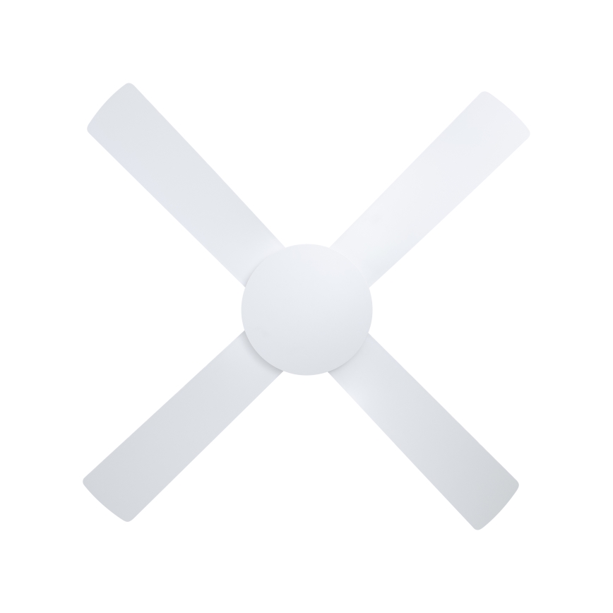 Eglo - Потолочний вентилятор 52 Вт/230 В з пультом дистанційного керування, білий